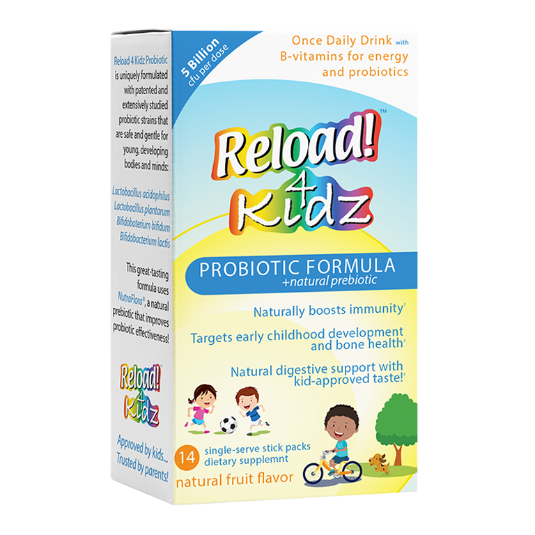 Reload 4 Kidz Probiotic 3_4 Left